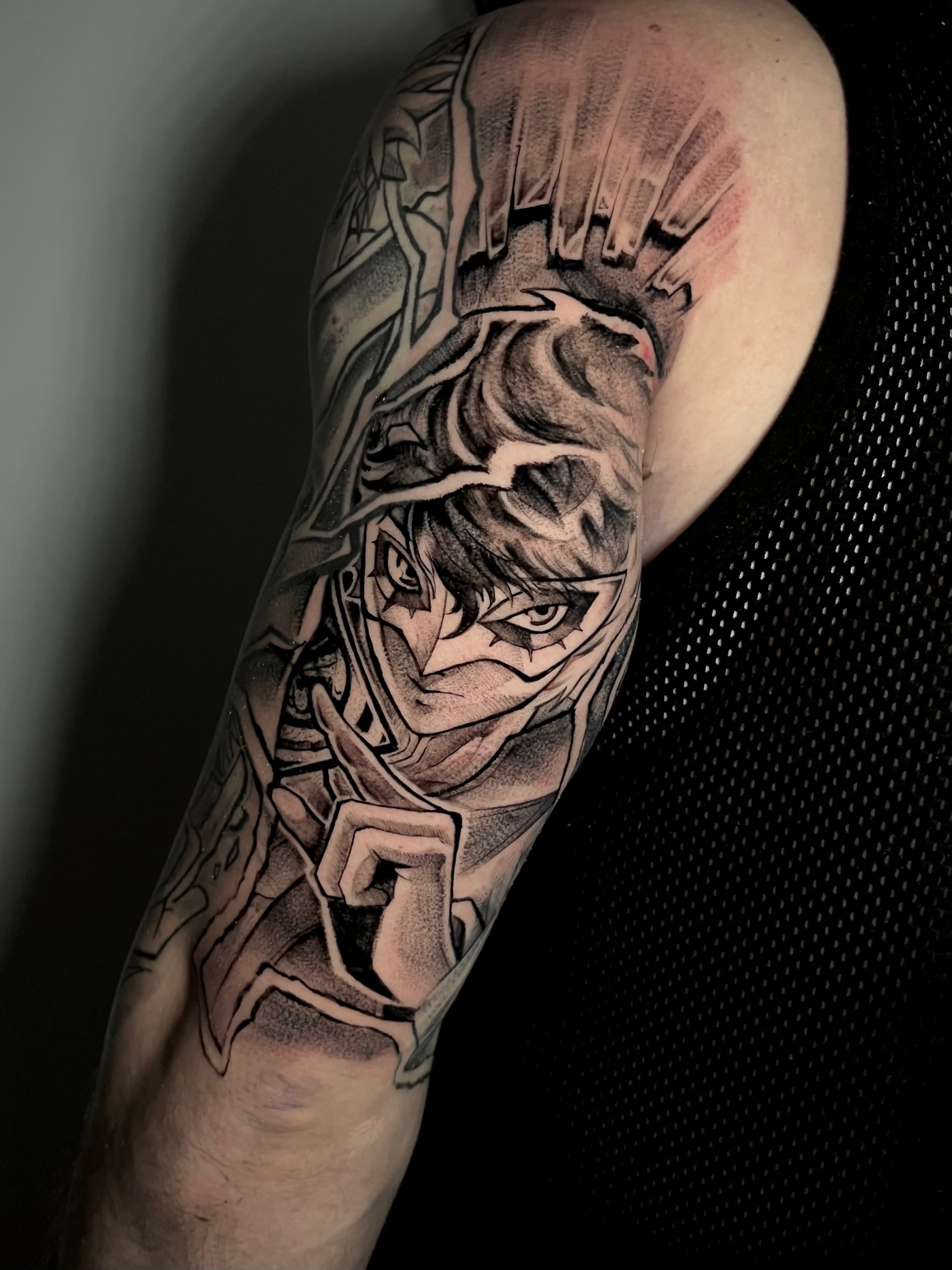 Tatuaggio in stile anime