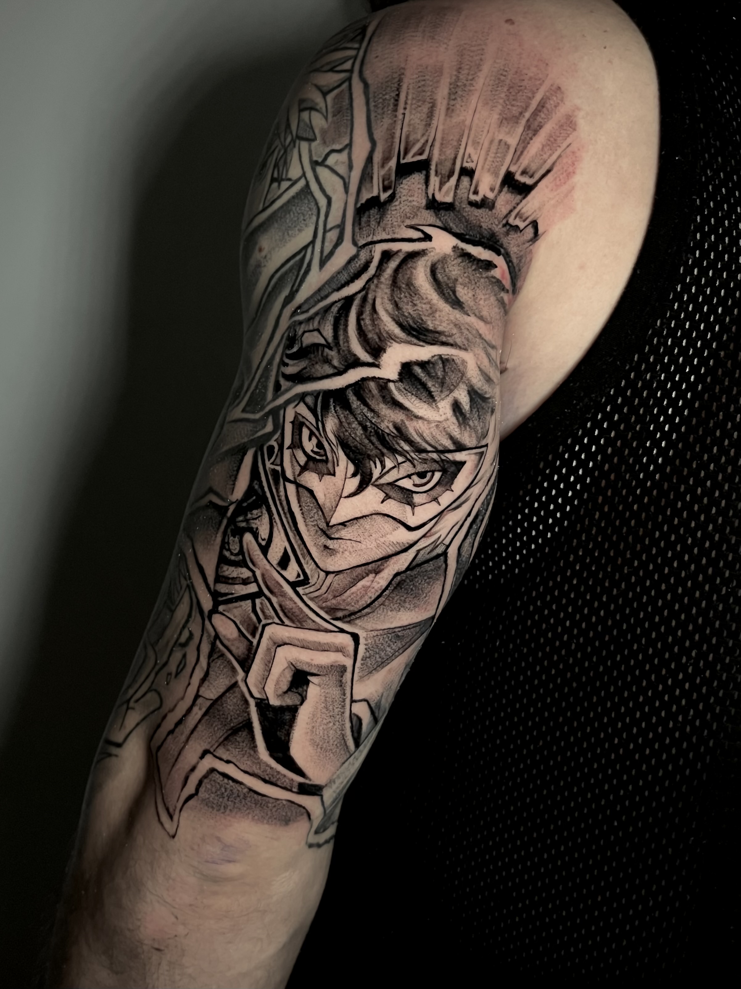 Tatuaggio in stile anime